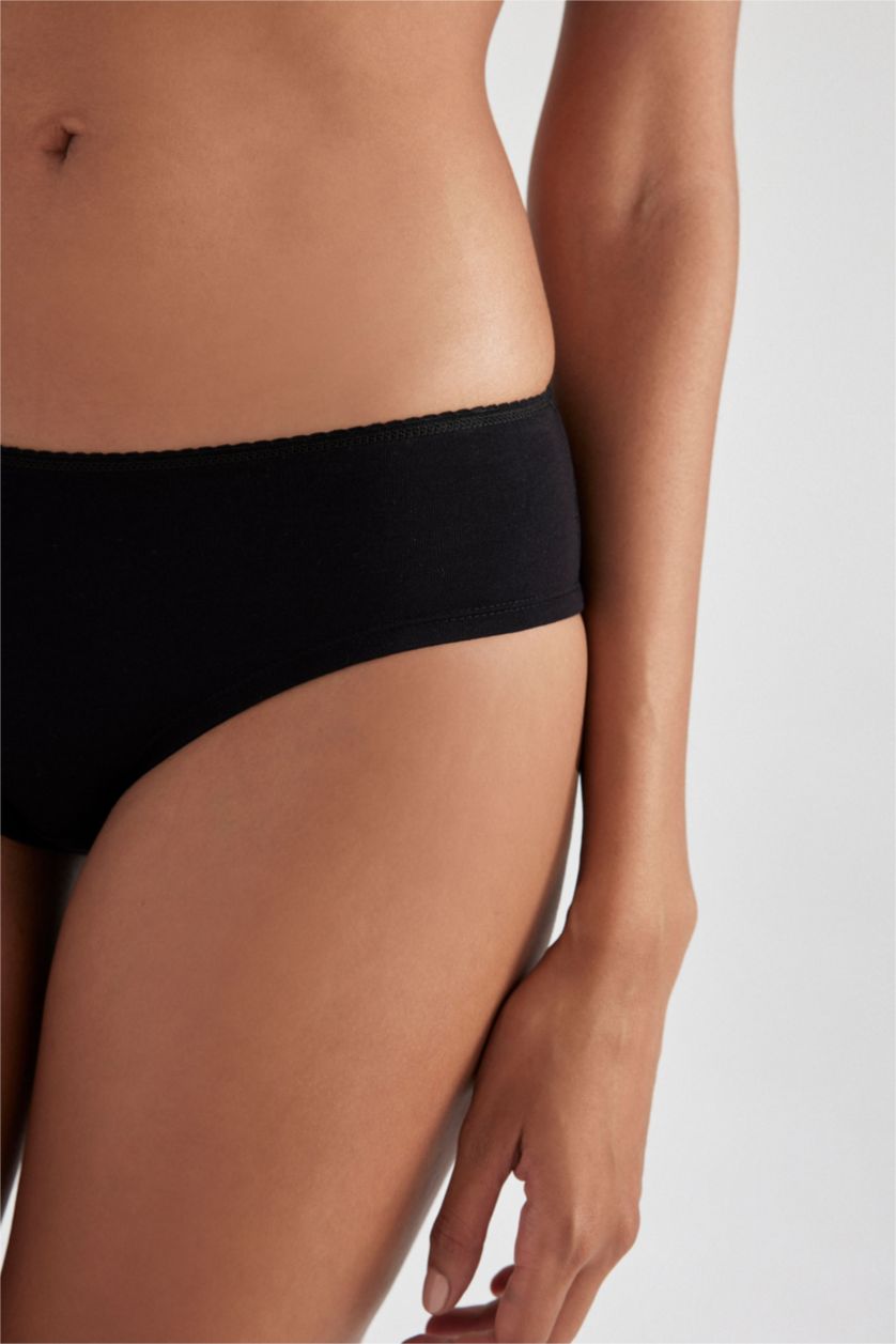 WOMAN Grey Melange Fall in Love 2-Pack Slip Panties