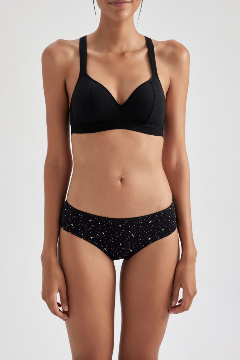 WOMAN Grey Melange Fall in Love 2-Pack Slip Panties