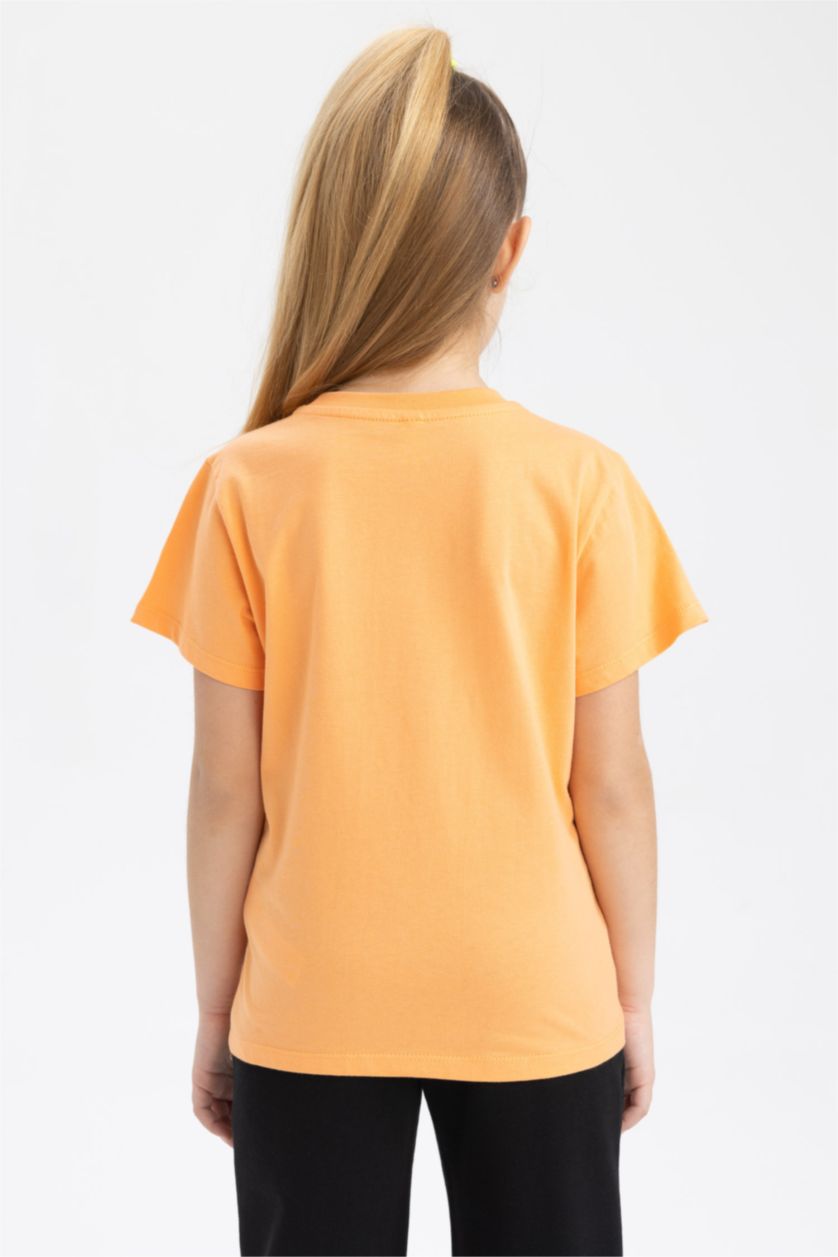 بنات سيموني تي شيرت نص كم قصة عادية