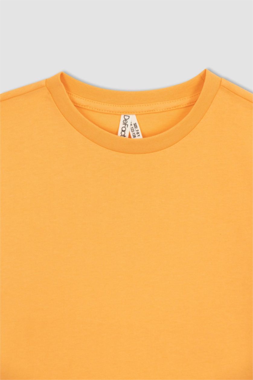 بنات سيموني تي شيرت نص كم قصة عادية