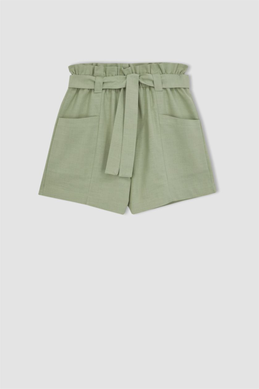 GIRLS & TEENS Mint Girl Paperbag Fit Shorts