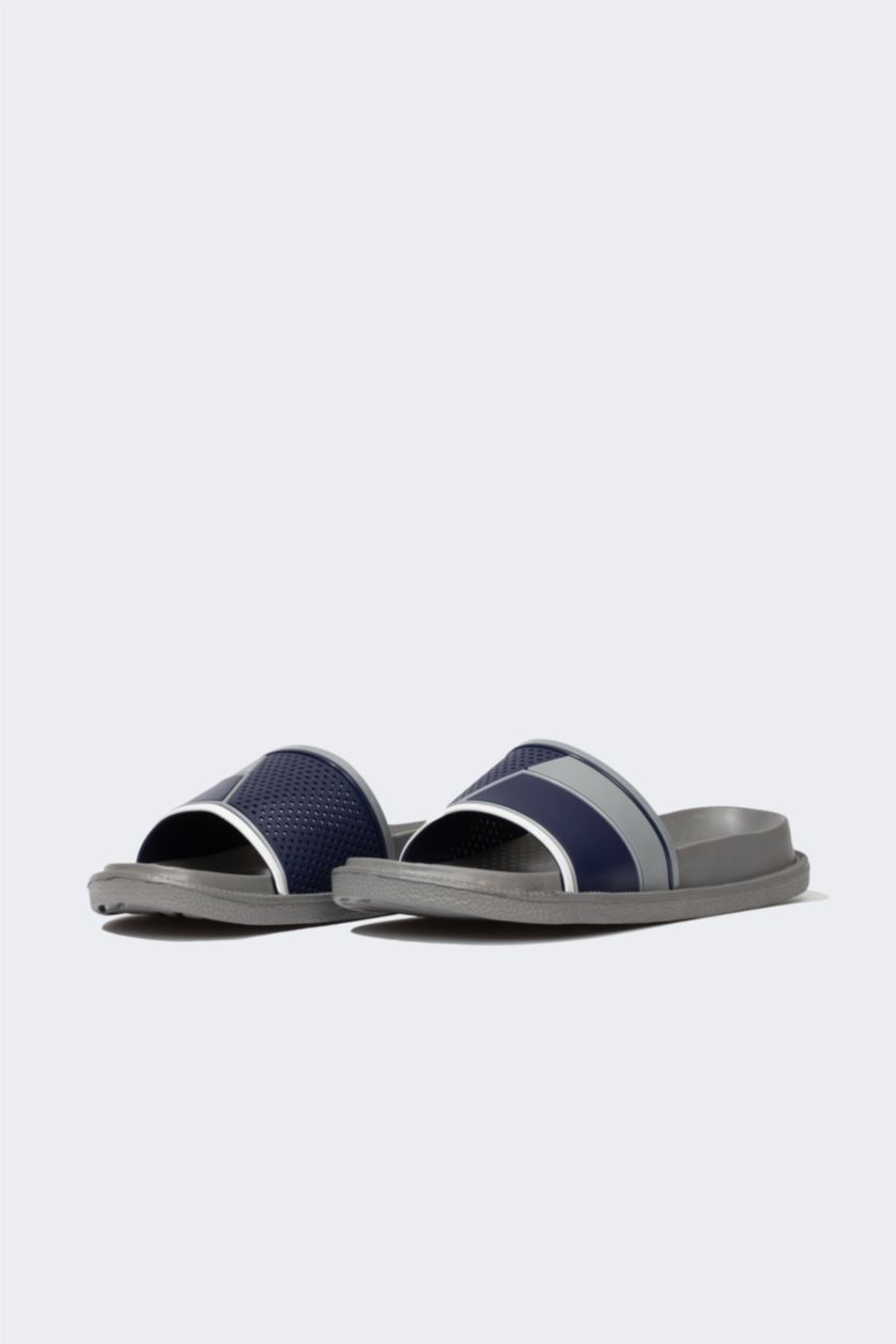 رجال رمادي شبشب رجالي إيفا بشريط واحد