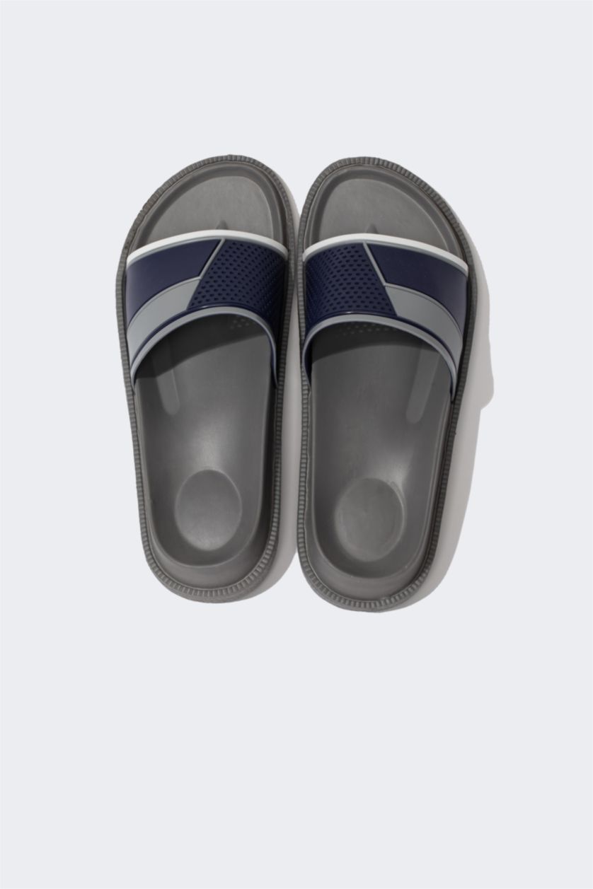 رجال رمادي شبشب رجالي إيفا بشريط واحد