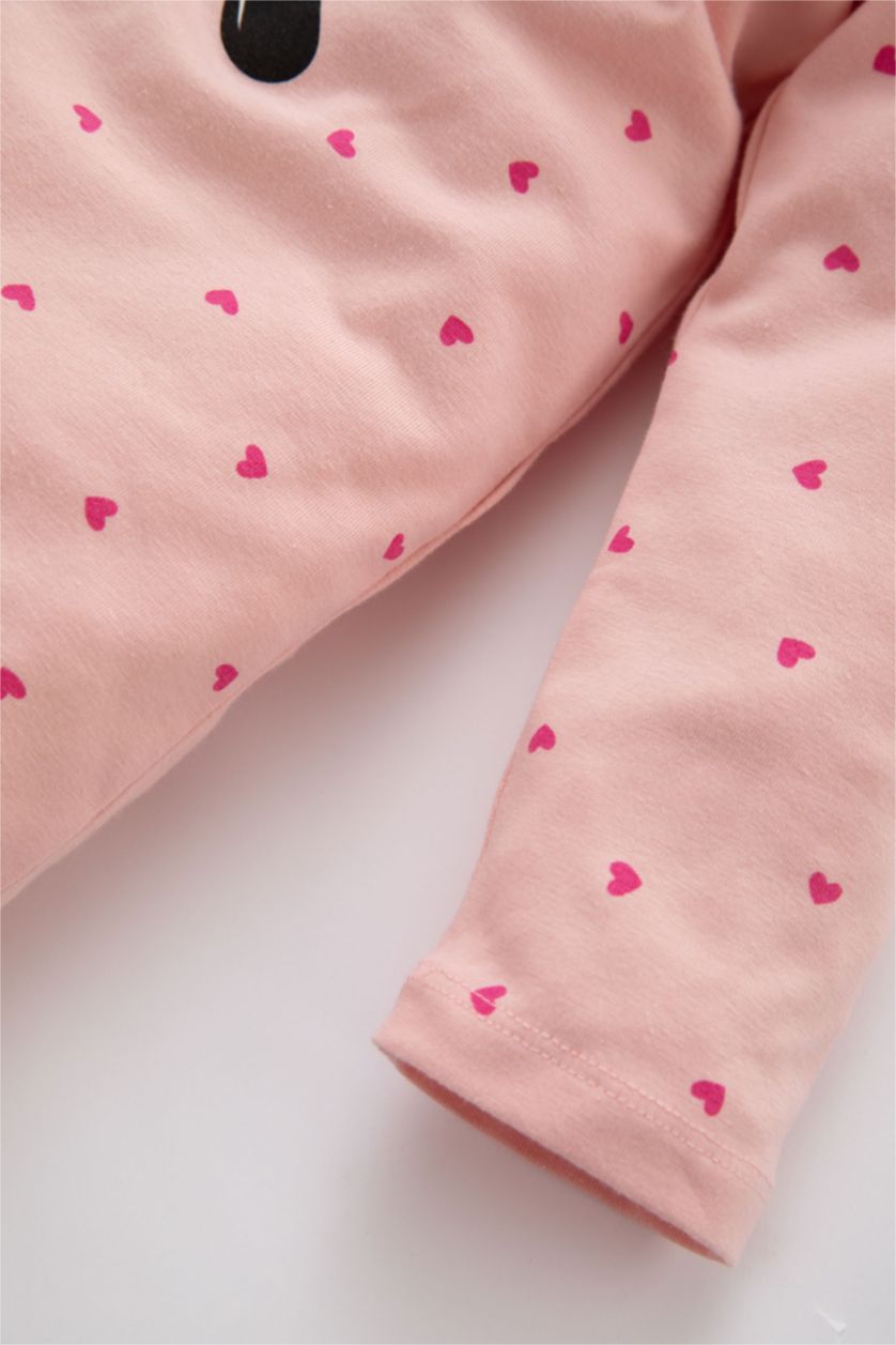 BABY GIRL Pink Baby Girl Newborn Disney Mickey & Minnie 2-pack Rompers