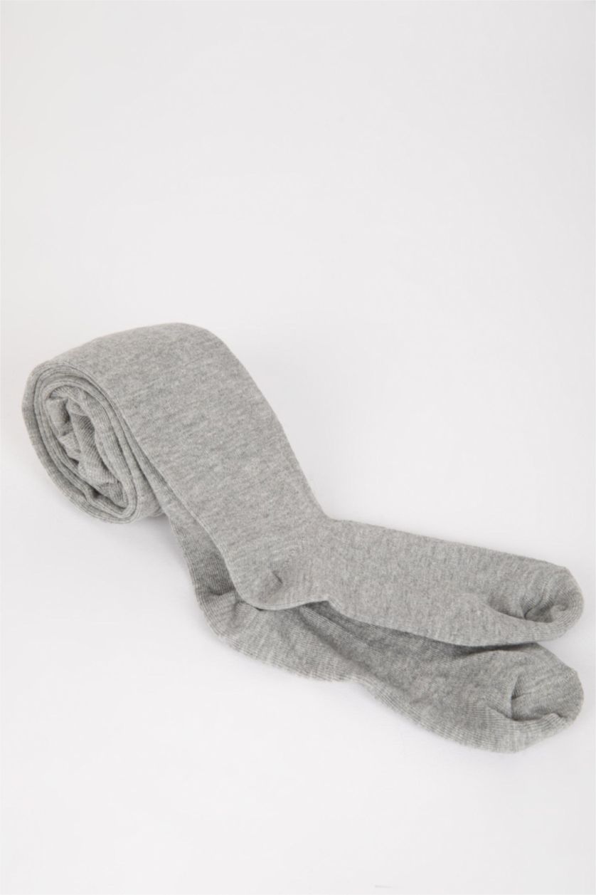 GARÇONS Gris Collants Coton Garçon