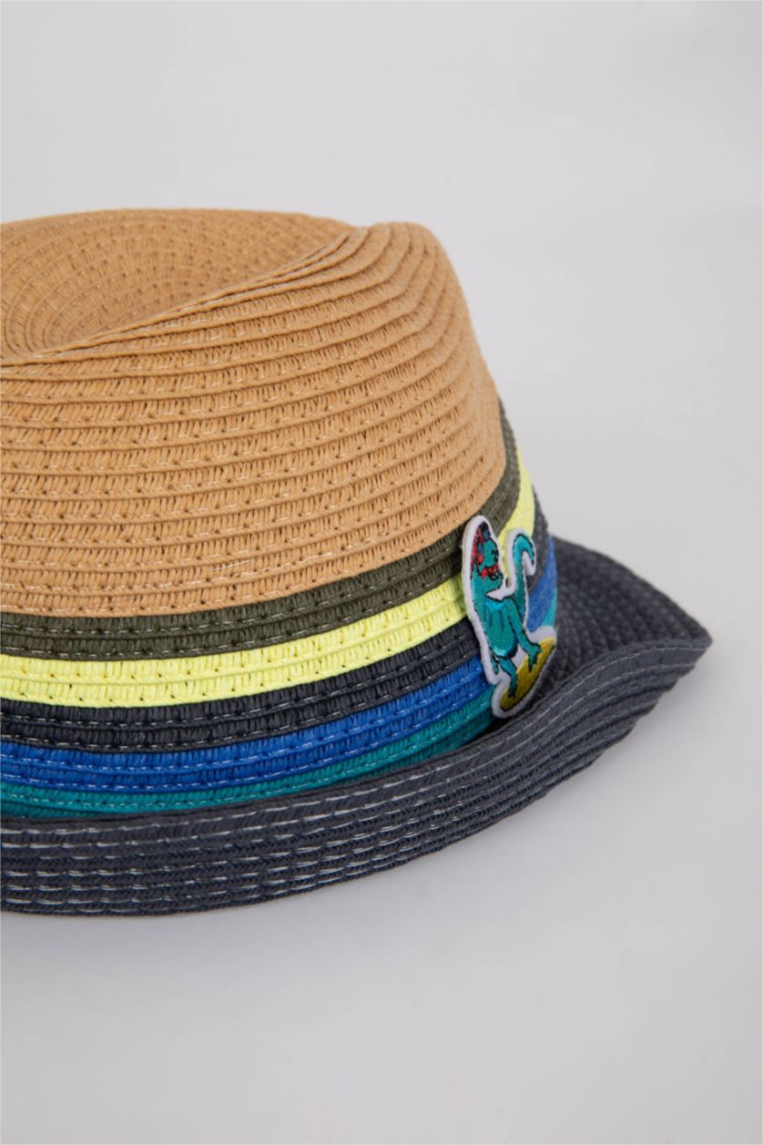 GARÇONS Beige Chapeau en Paille pour Garçon