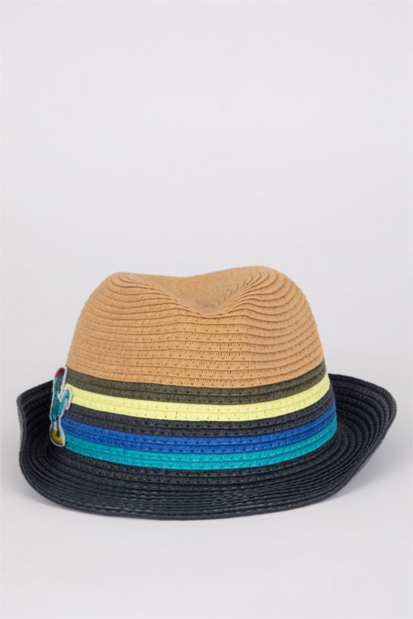 GARÇONS Beige Chapeau en Paille pour Garçon