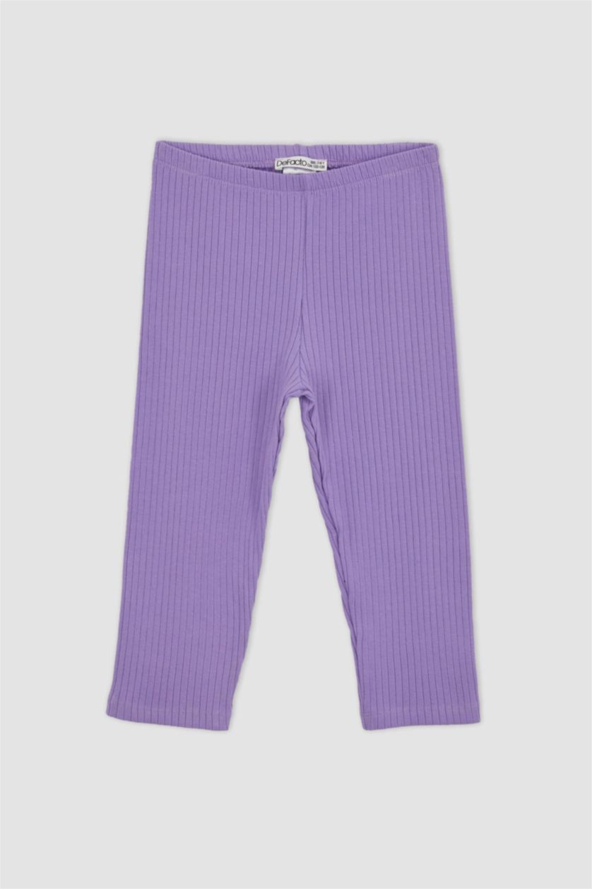 GIRLS & TEENS Pink Gir Midi Ribbed Camisole 2 Piece Leggings