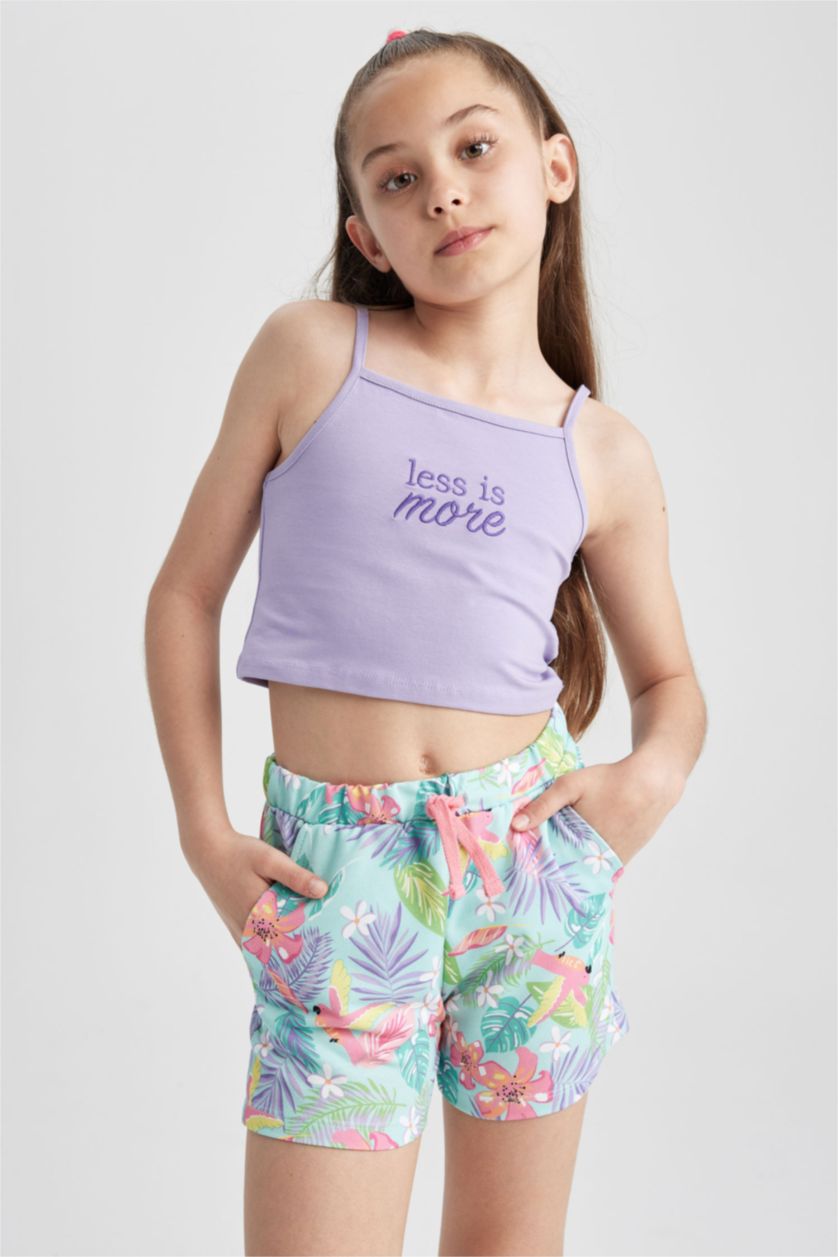 GIRLS & TEENS Aqua Girl 2 Piece Shorts