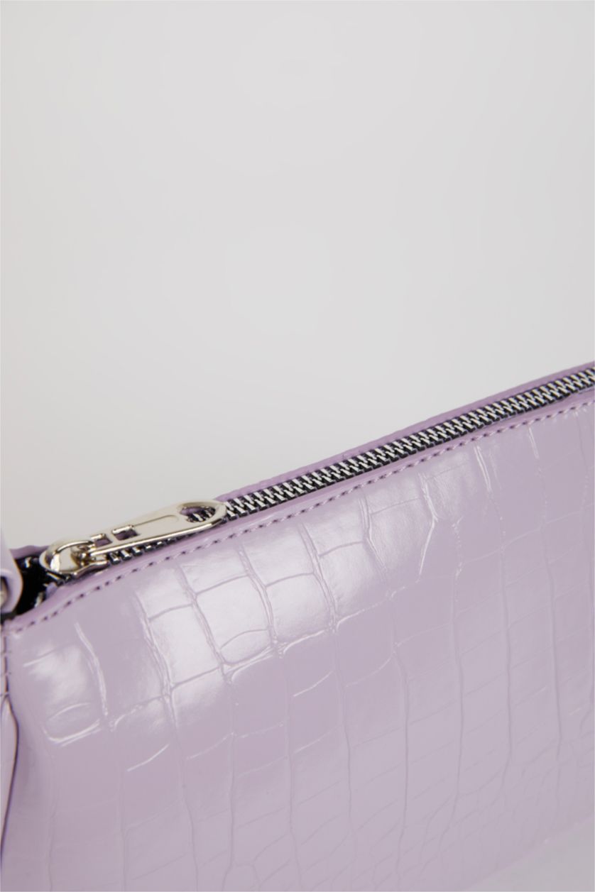 Kadın Açık Lila Kadın Suni Deri El Çantası