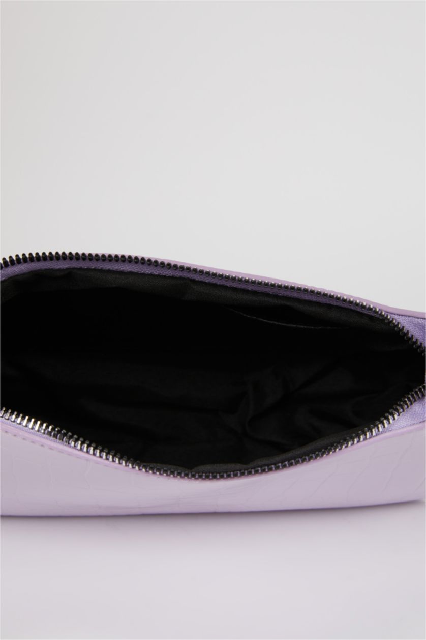 Kadın Açık Lila Kadın Suni Deri El Çantası