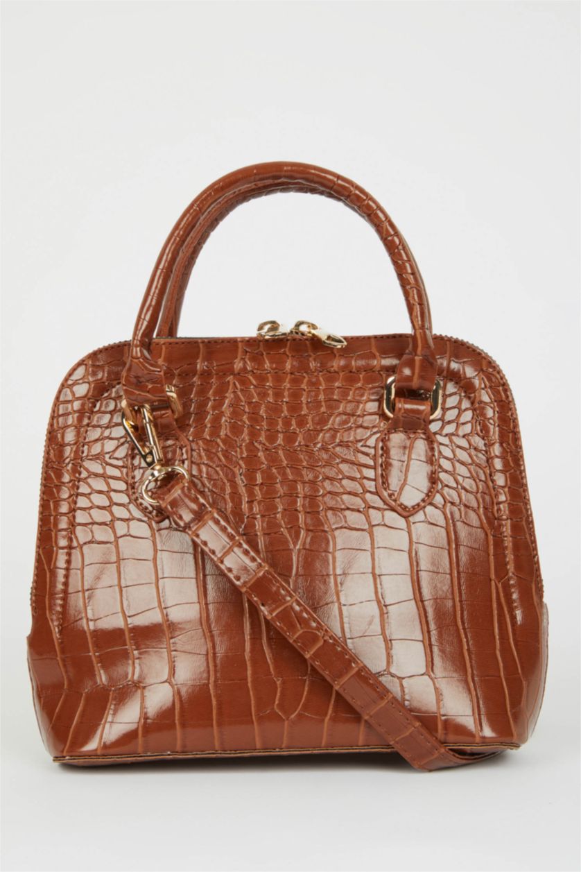 نساء خزان Faux Leather Crossbody Bag