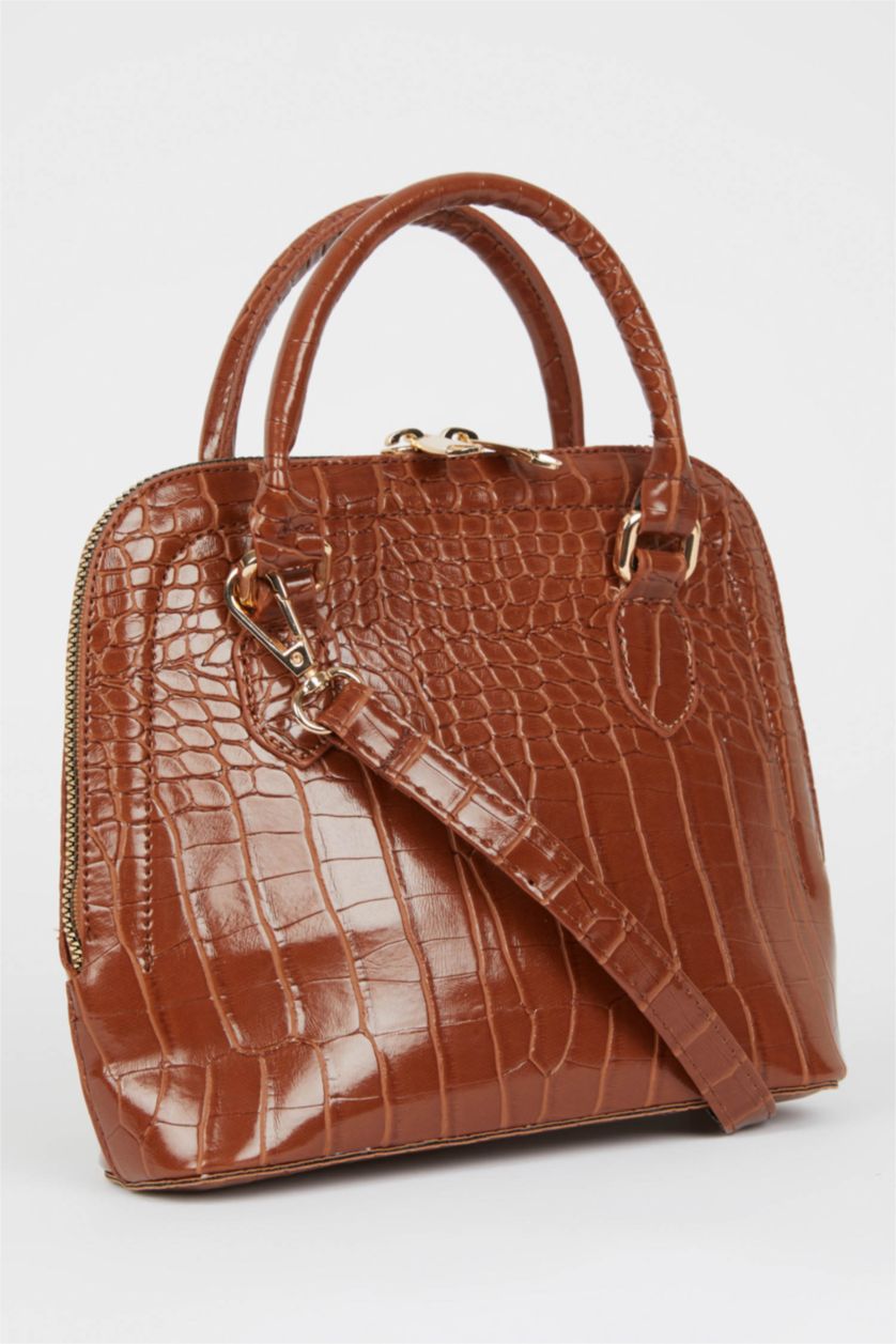 نساء خزان Faux Leather Crossbody Bag