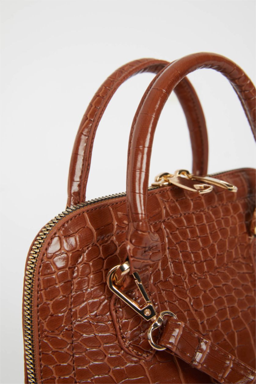 نساء خزان Faux Leather Crossbody Bag