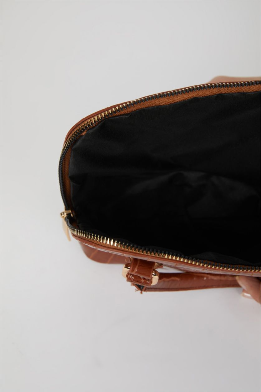 نساء خزان Faux Leather Crossbody Bag