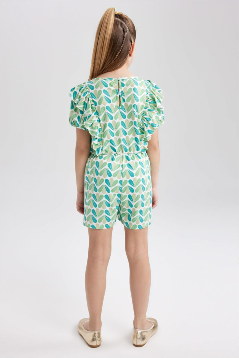 GIRLS & TEENS Mint Girl Cotton Overalls