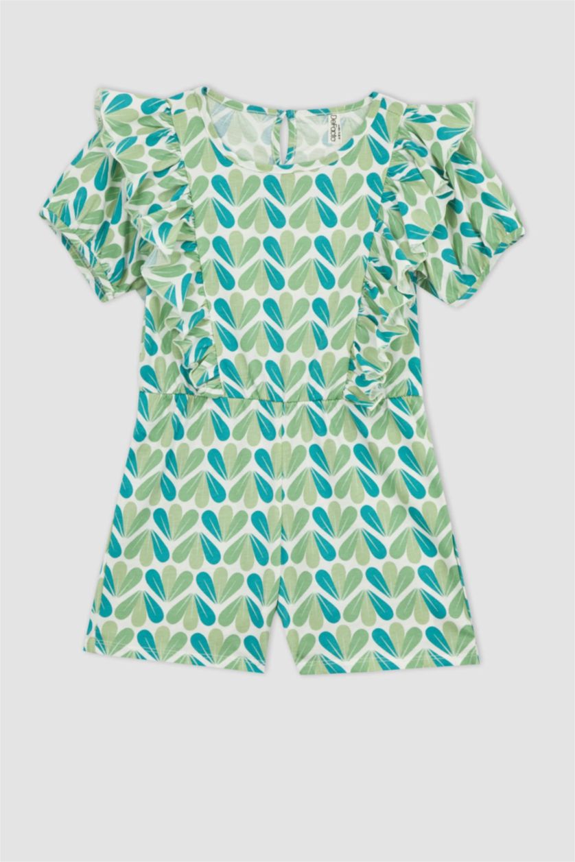 GIRLS & TEENS Mint Girl Cotton Overalls