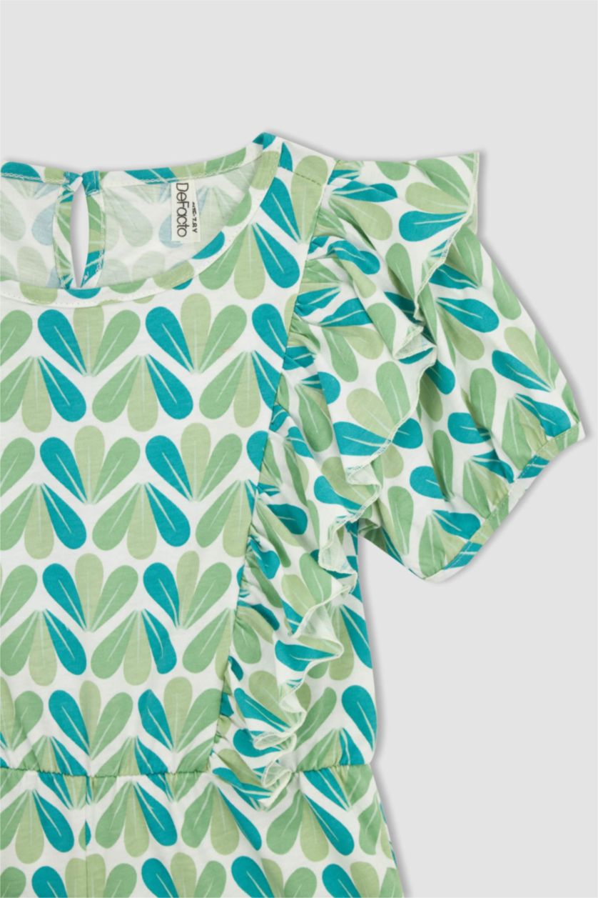 GIRLS & TEENS Mint Girl Cotton Overalls