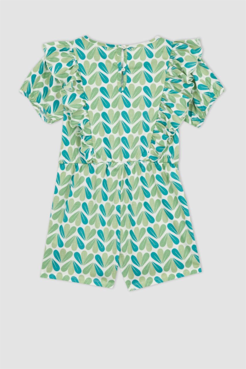 GIRLS & TEENS Mint Girl Cotton Overalls