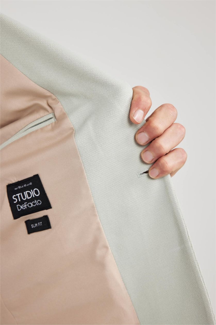 Ерлер Ашық сұр Ерлерге слим пішімі Блэйзер