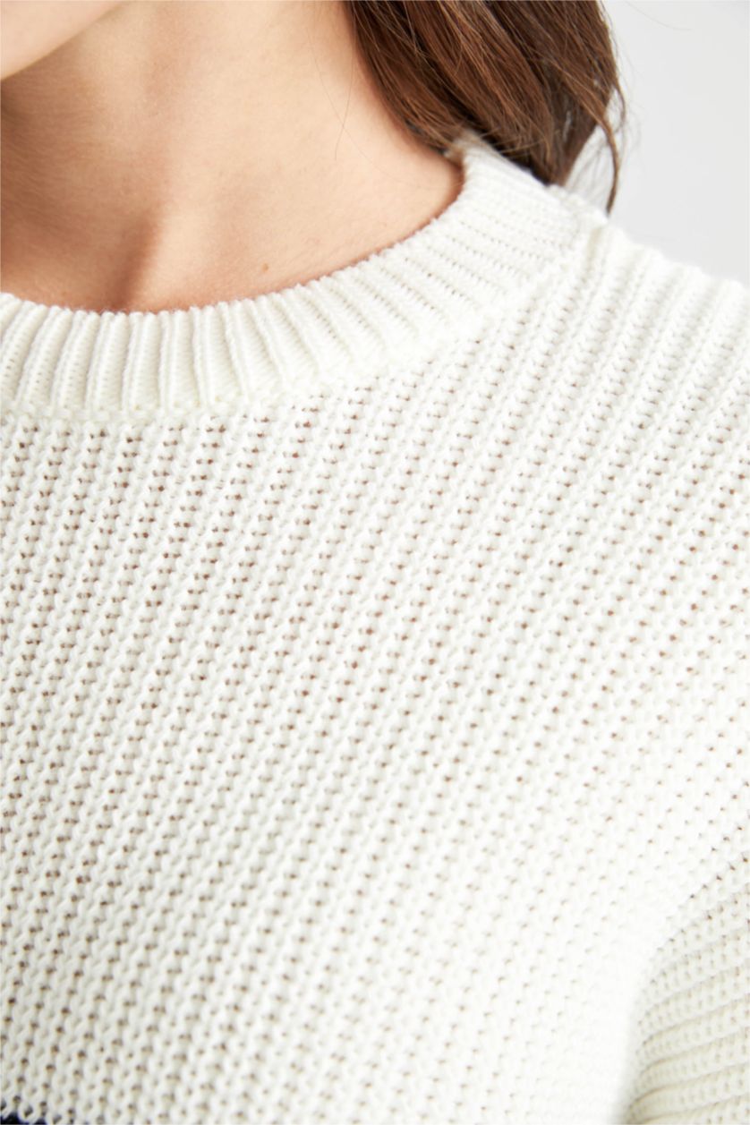 FEMME Blanc Standard Fit Tricot Maternity Tops