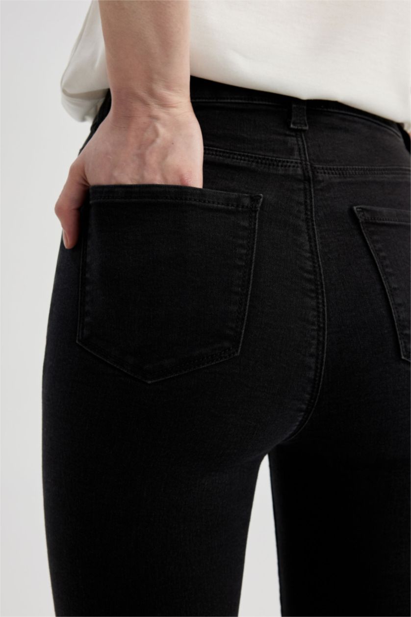 WOMAN Anthracite Super Skinny High Waist Jeans
