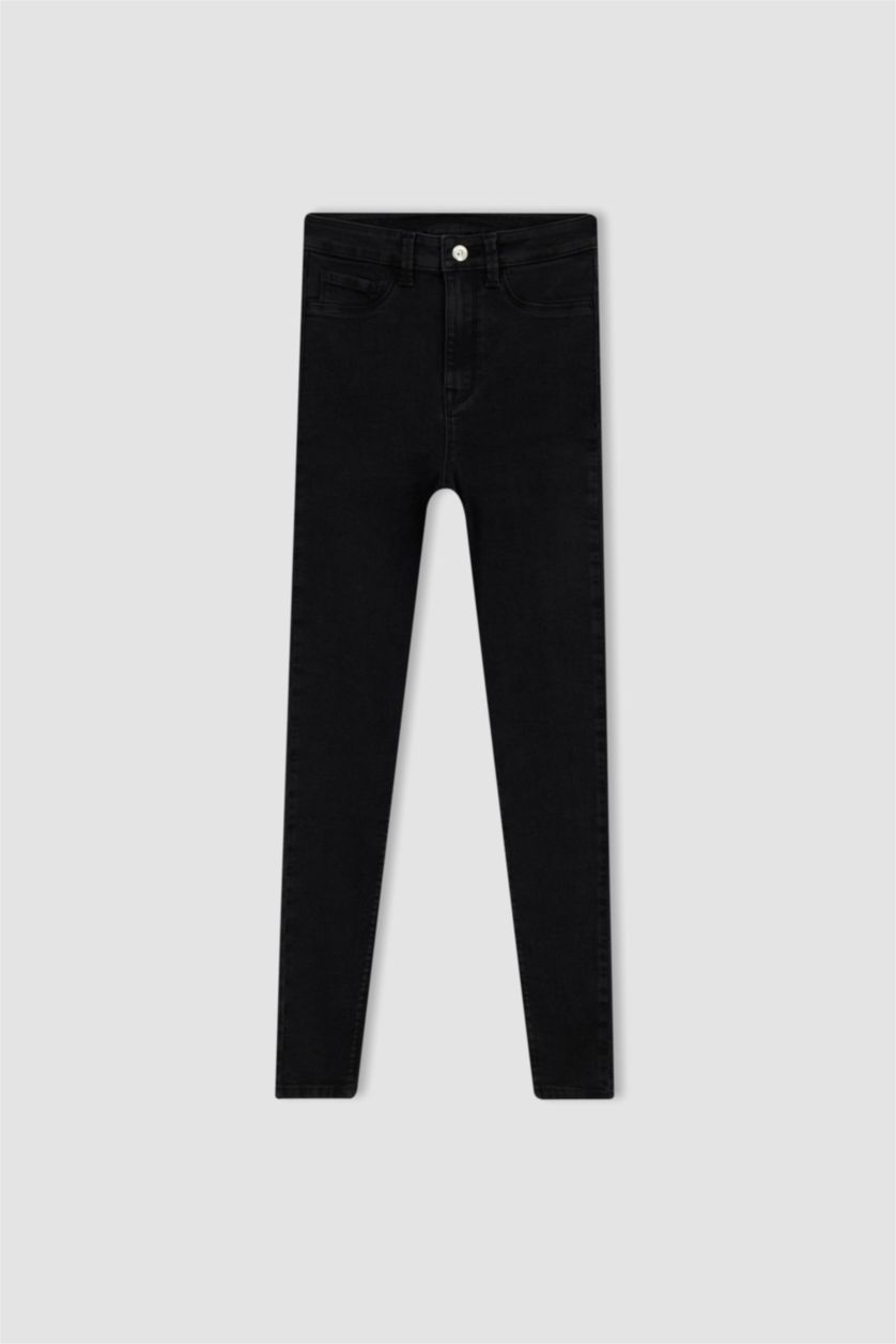 WOMAN Anthracite Super Skinny High Waist Jeans