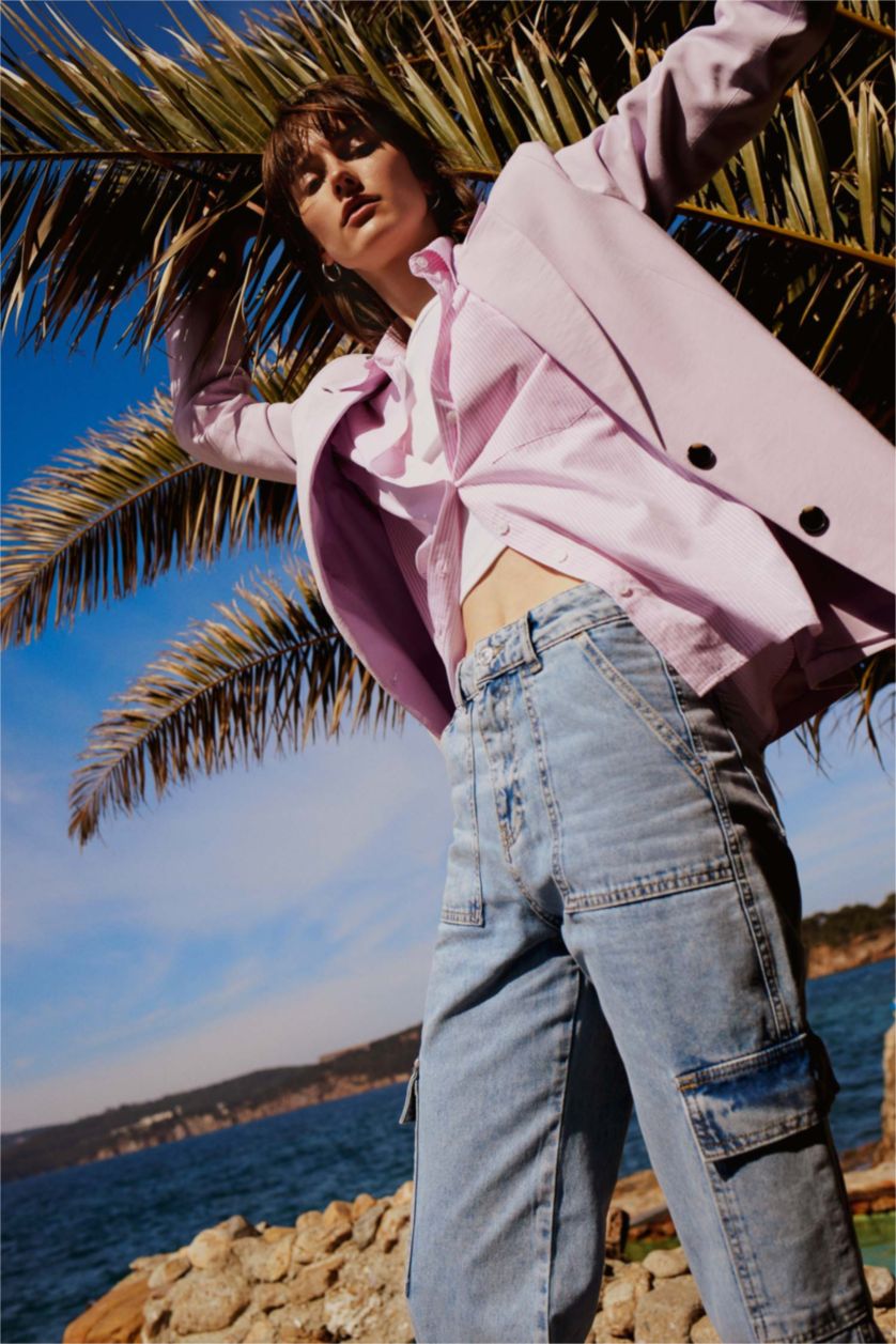 WOMAN Lilac Loose Fit Blazer