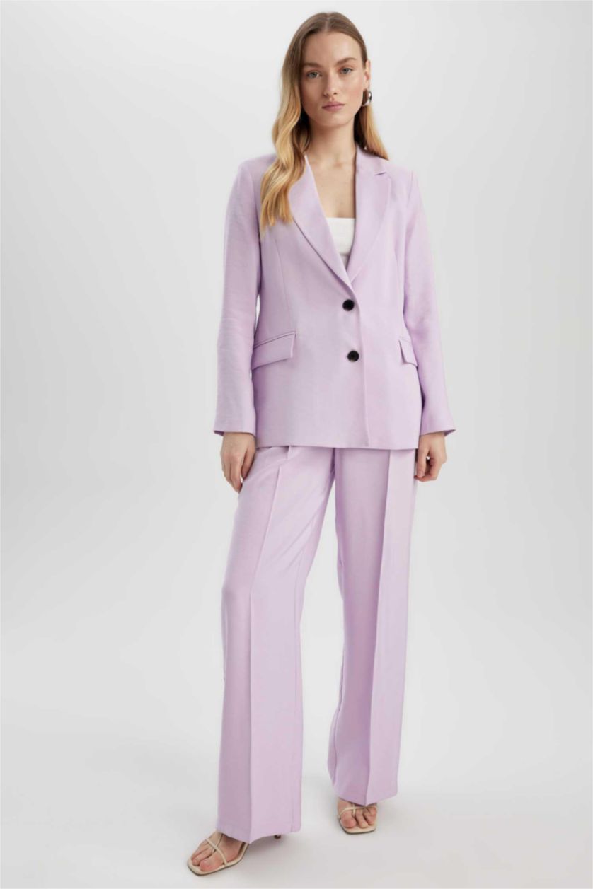 WOMAN Lilac Loose Fit Blazer