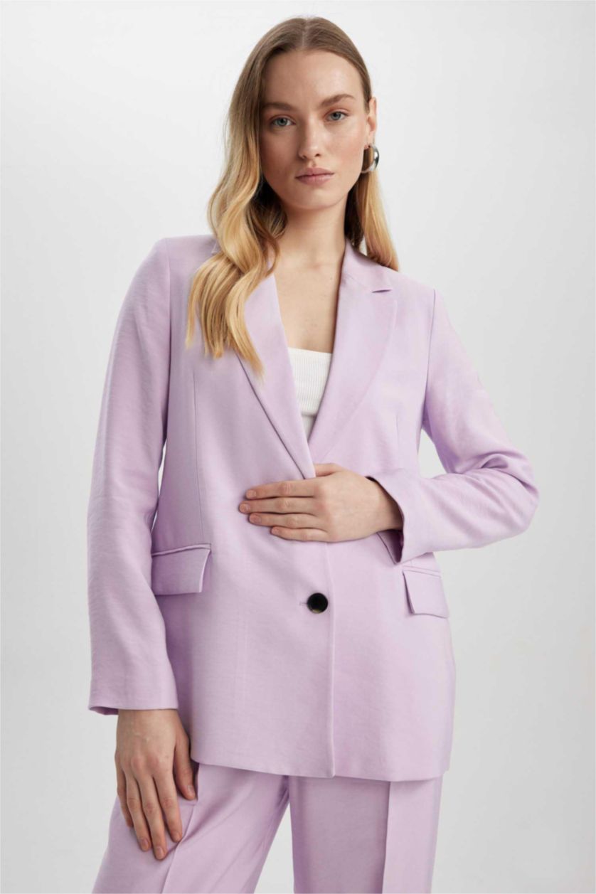 WOMAN Lilac Loose Fit Blazer