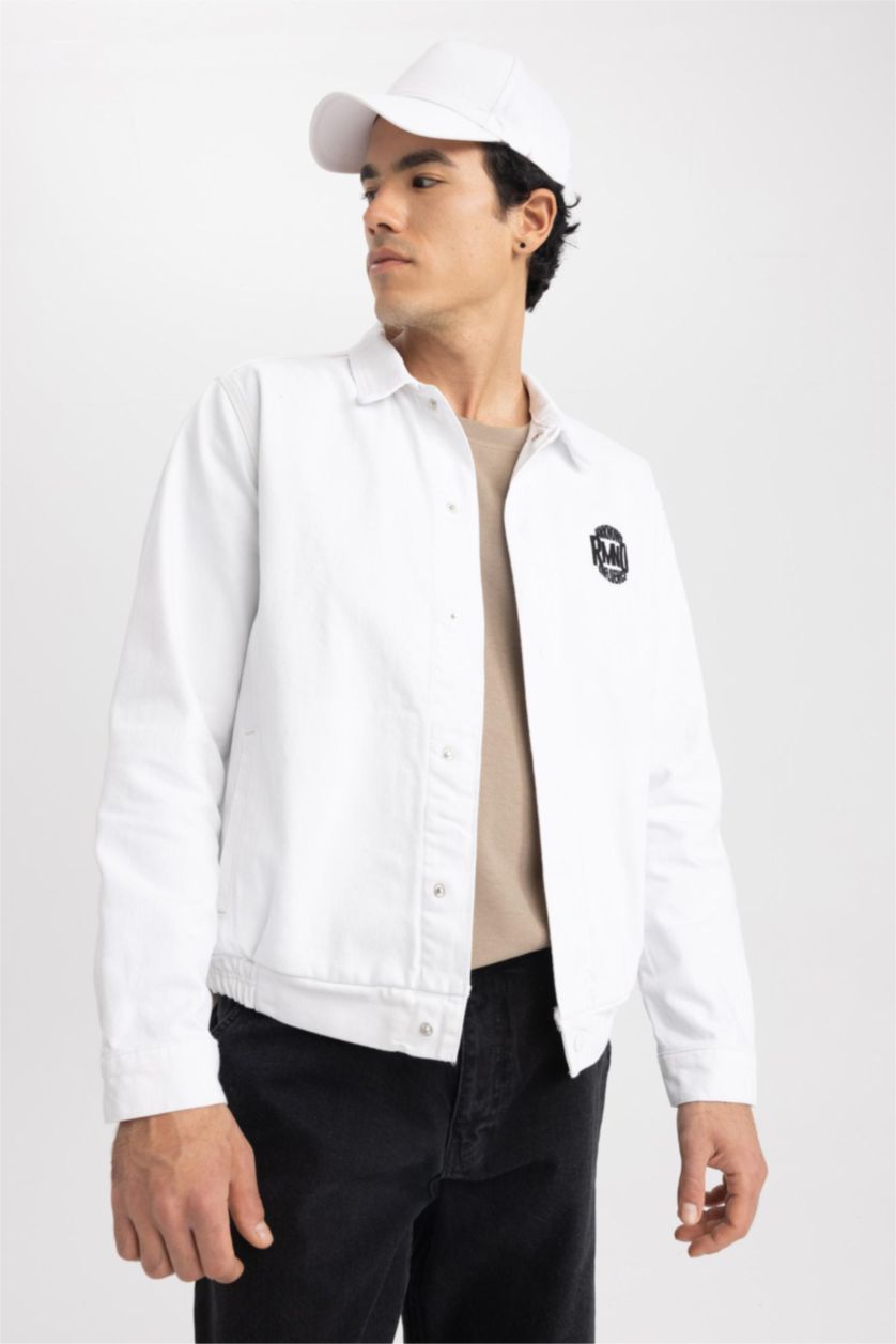 Erkek Beyaz Ceket