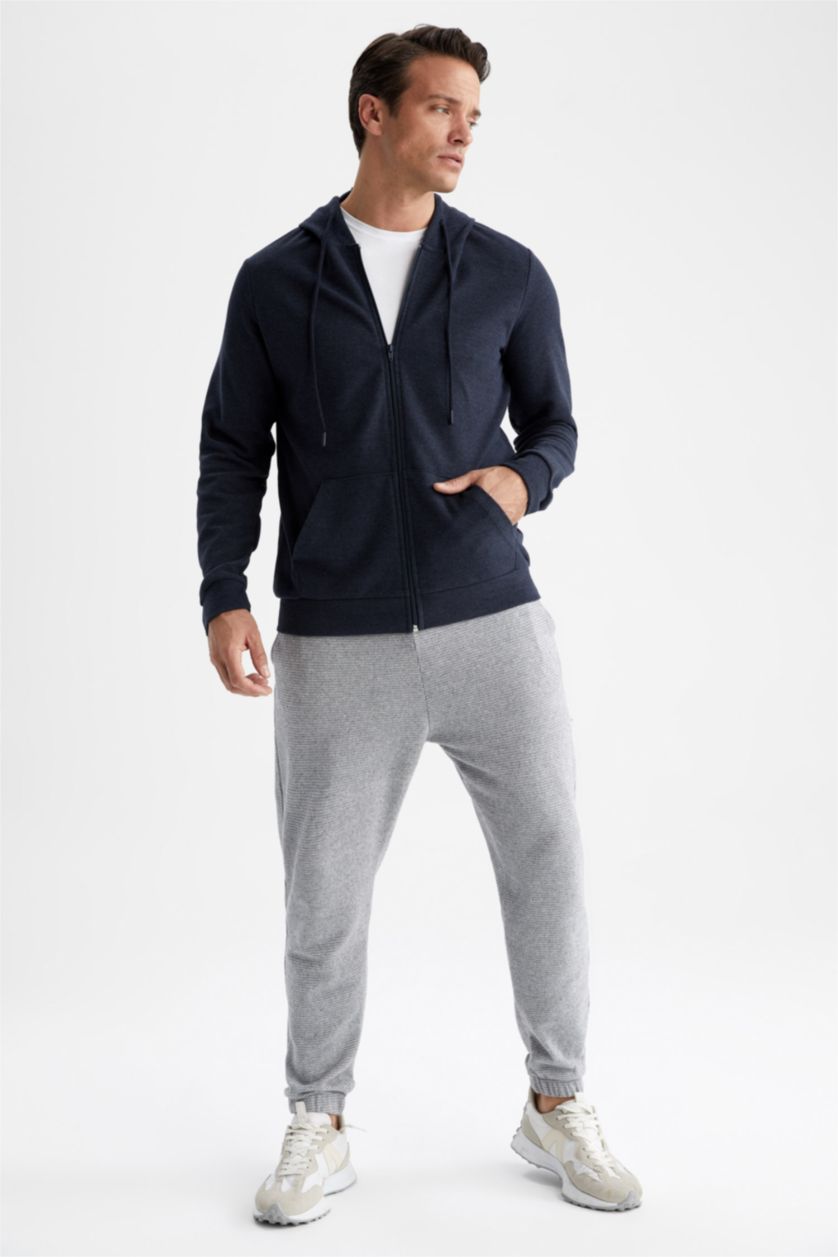 HOMME Indigo Gilet Coupe Classique