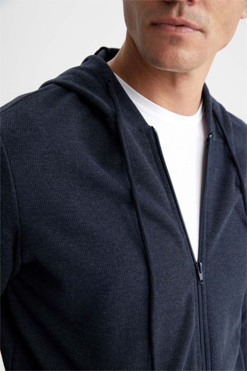 HOMME Indigo Gilet Coupe Classique