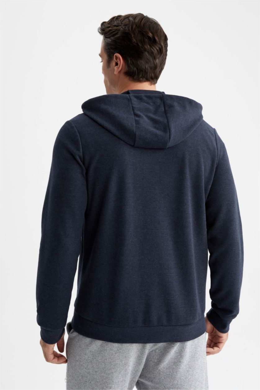 HOMME Indigo Gilet Coupe Classique