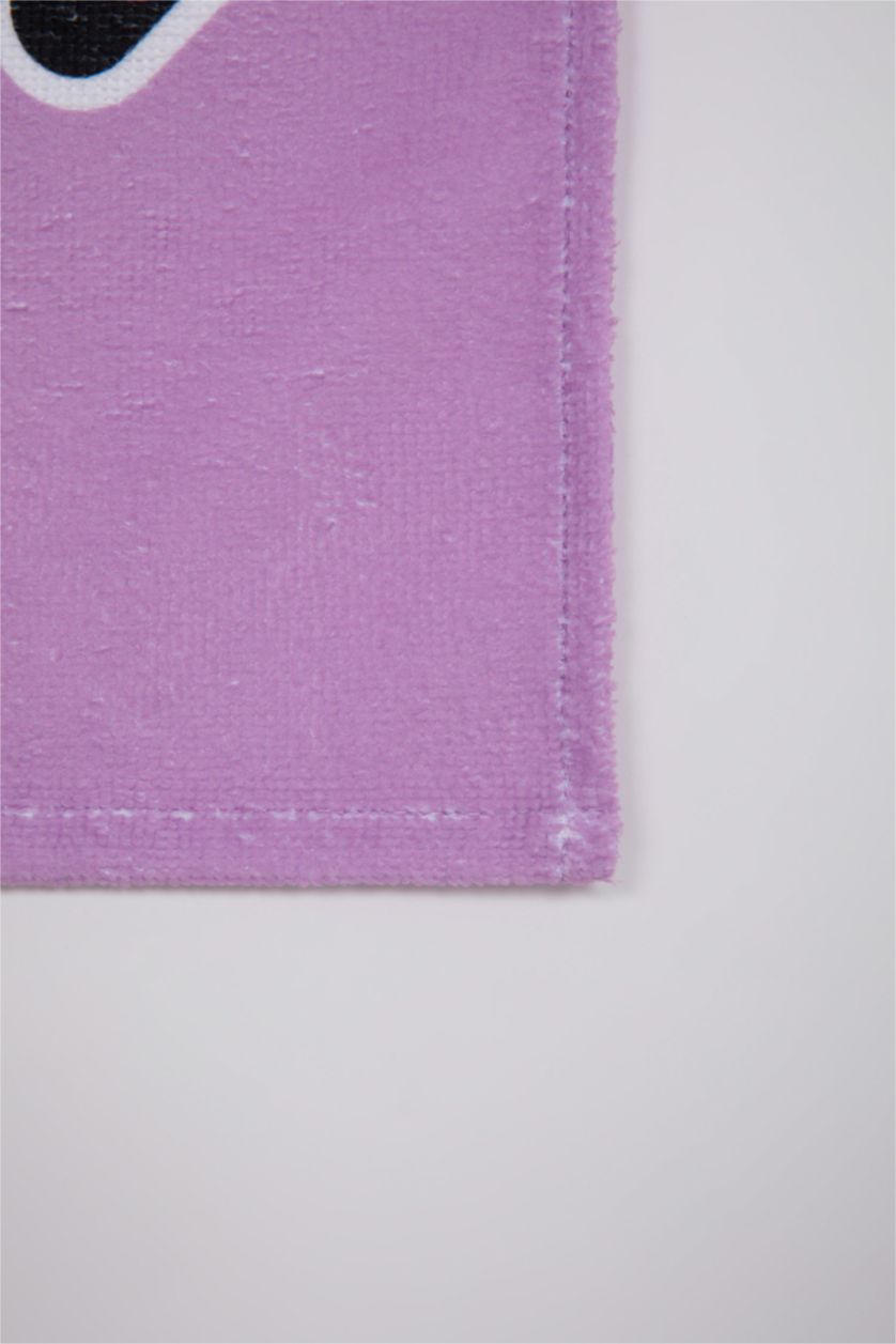 Kız Çocuk - Genç Kız Açık Mor PowerPuff Gırls Plaj Havlusu Kız Çocuk