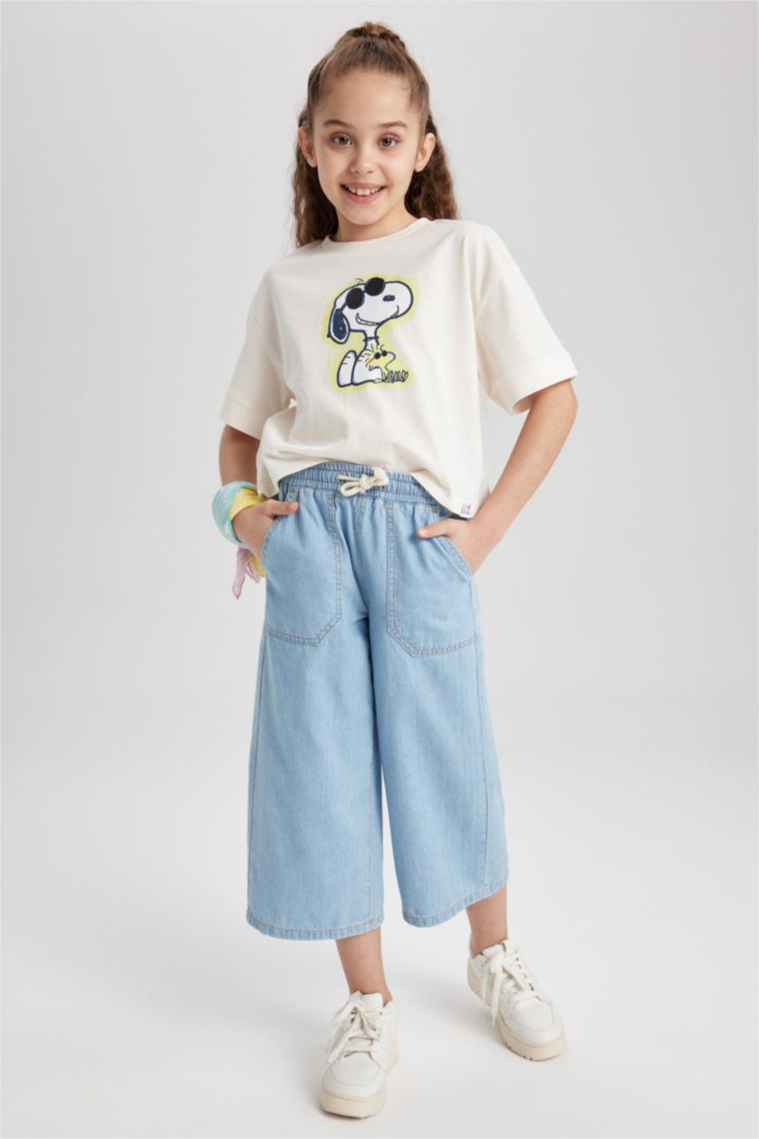 بنات بيج فاتح تي شيرت كروب بناتي نص كم من سنوبي