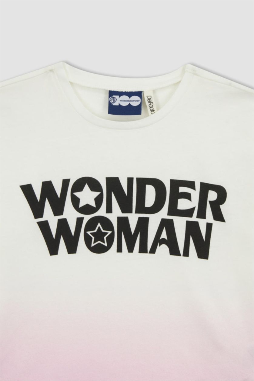 بنات بيج فاتح تي شيرت بناتي نص كم قصة مريحة