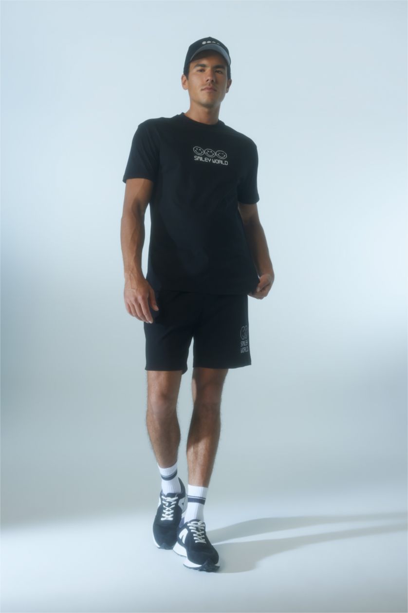 HOMME Noir Short Slim Smileyworld