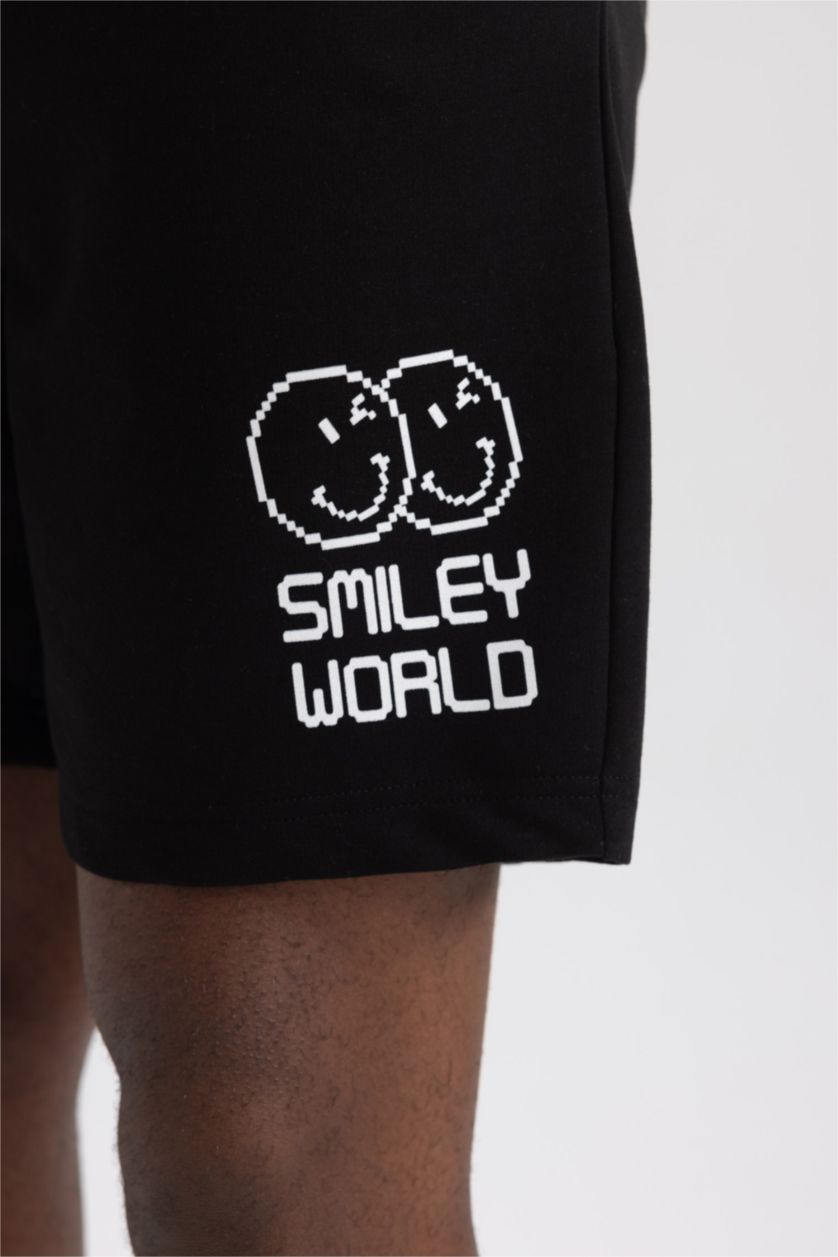 HOMME Noir Short Slim Smileyworld