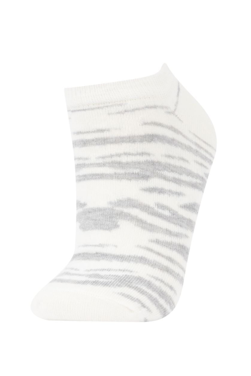 نساء Karma جوارب قصيرة قطن مطبوعة من 3 قطع