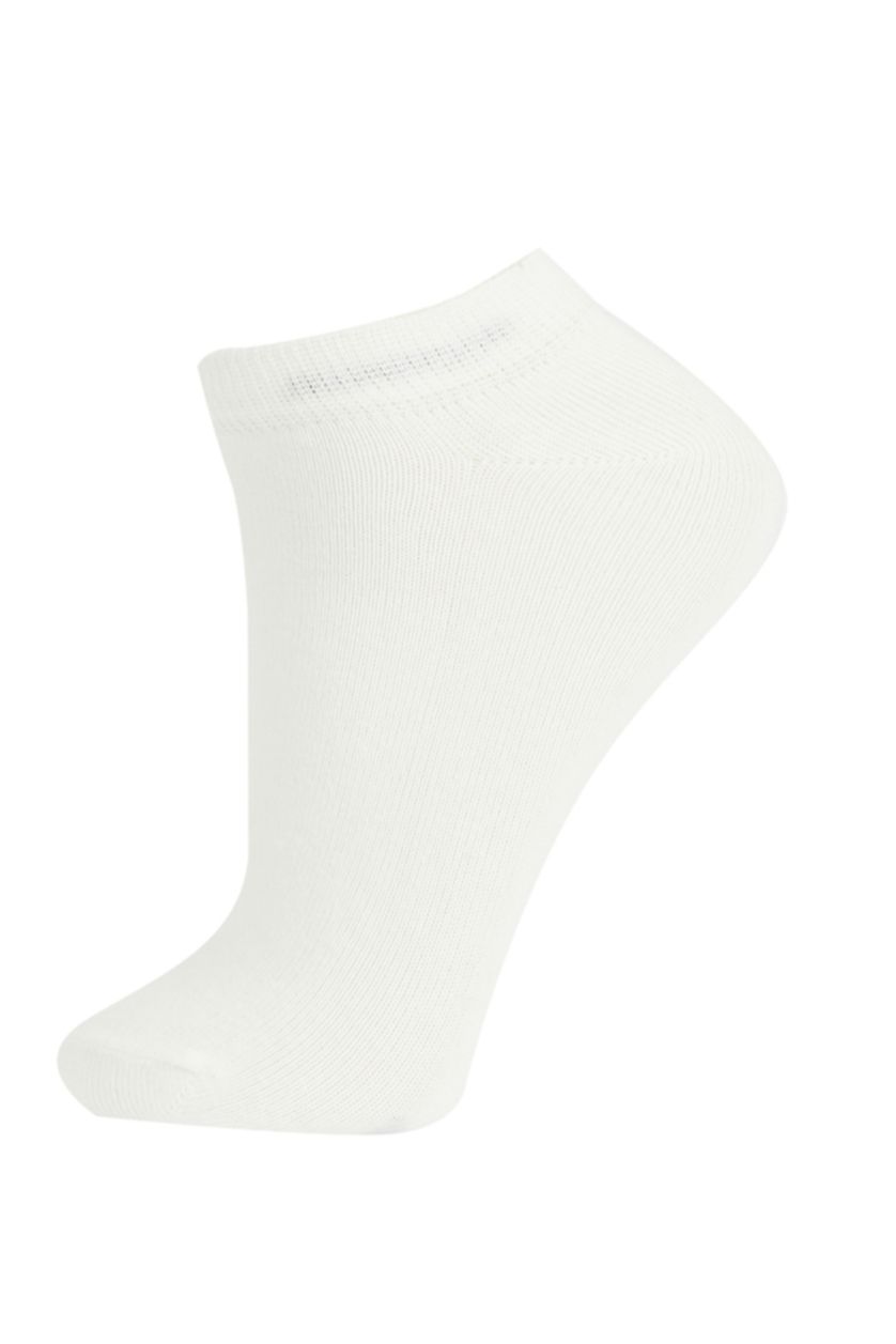 WOMAN MIXED Women 3 Pack Cotton Booties Socks