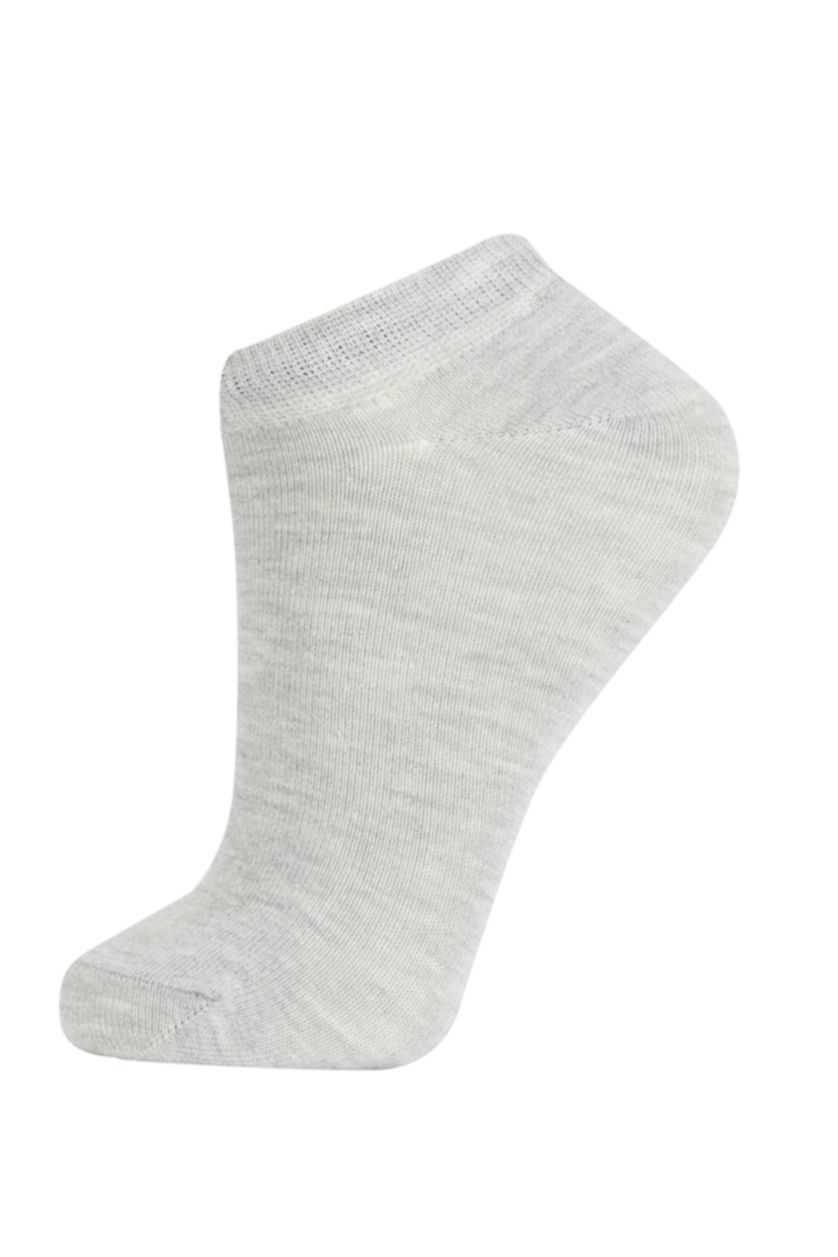 WOMAN MIXED Women 3 Pack Cotton Booties Socks