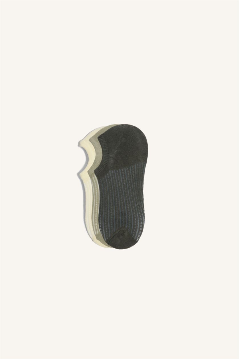 Kadın Sarı Pamuklu 3'Lü Sneaker