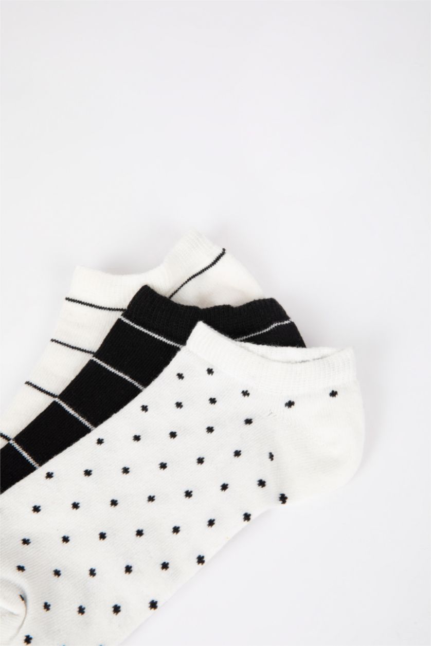 FEMME Karma Lot de 3 paires de chaussettes en coton pour femme