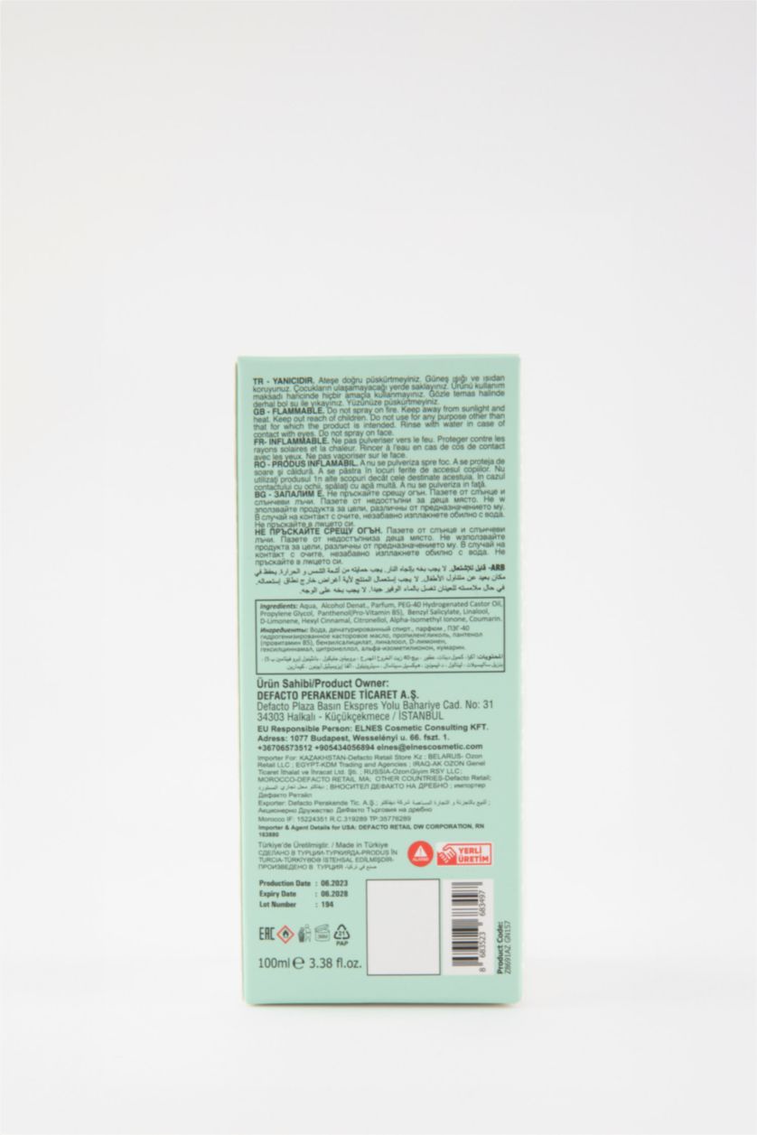 Kadın Yeşil Kadın Defacto Delicate Lily Çiçeksi 100 ml Parfüm