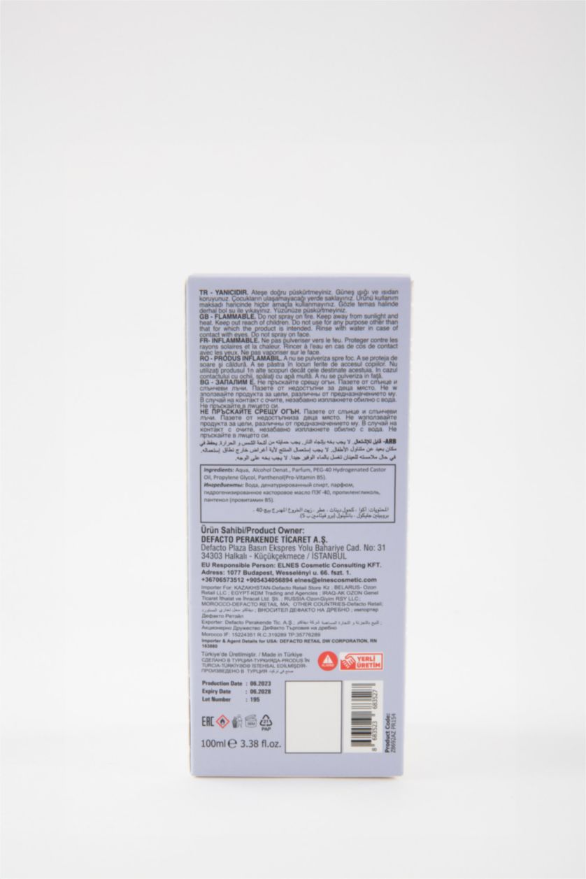 نساء بنفسجي غامق زجاجة عطر نسائي حمضي 100 ml
