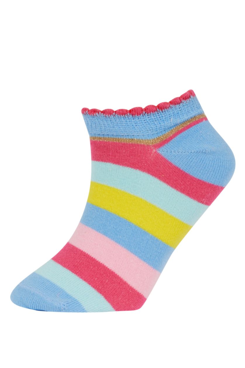 بناتي MIXED شرابات قصيرة بناتي قطن من 7 قطع