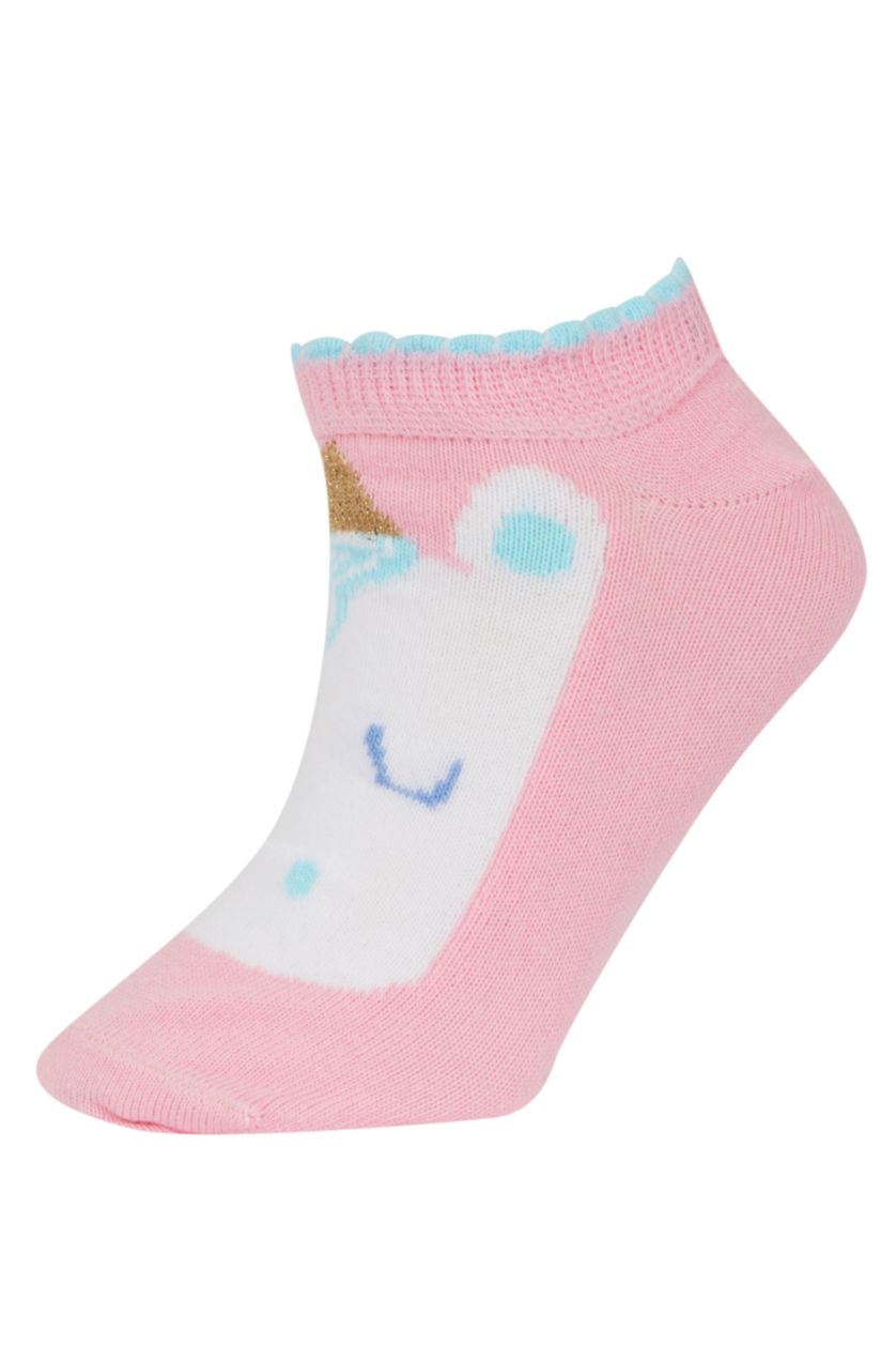 بناتي MIXED شرابات قصيرة بناتي قطن من 7 قطع