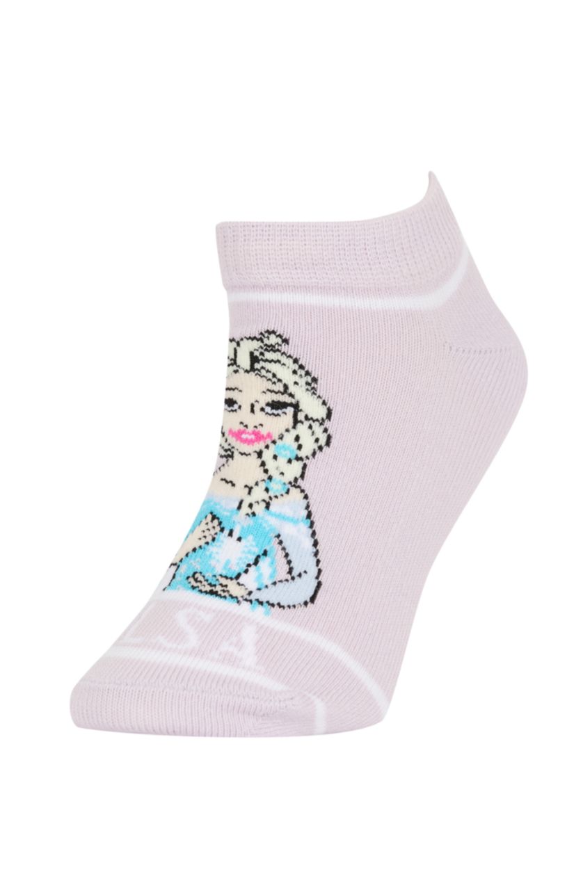 Girls & Teens Karma Girl Frozen Licensed 3-Pack Cotton Booties Socks