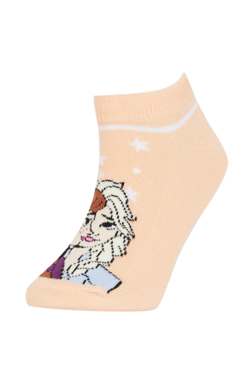 Girls & Teens Karma Girl Frozen Licensed 3-Pack Cotton Booties Socks